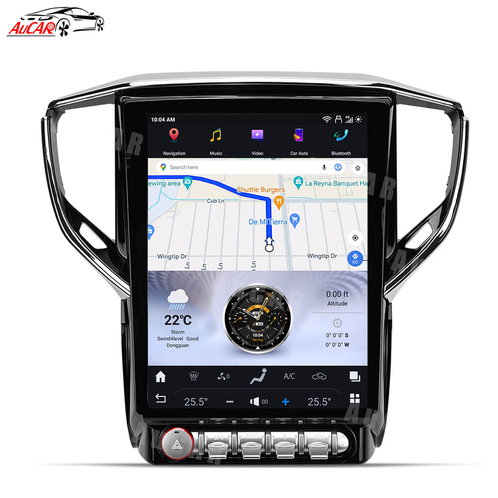 AuCar 12.1'' Tesla Android 13 Car GPS Navigation For Maserati Ghibli 2014-2019 Car Stereo Video Radio Multimedia Player Auto Head Unit