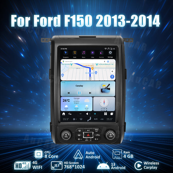 AuCar Tesla Android 13 12.1