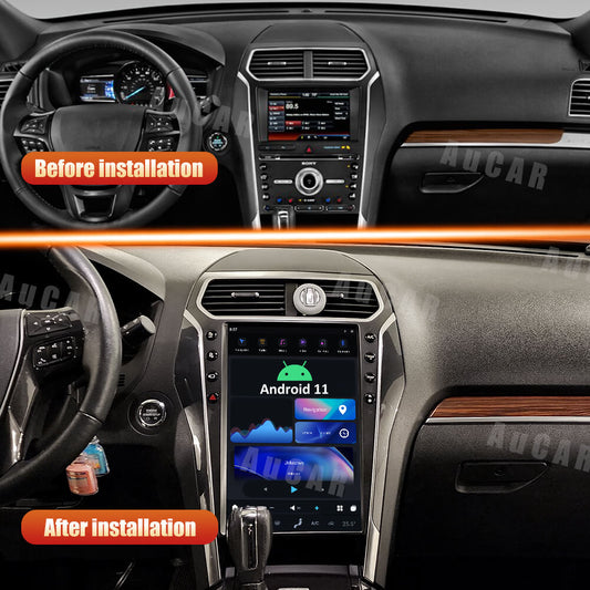 OPEN BOX uCar Tesla Android 14.4″ Car Radio GPS Navigation For Ford Explorer 2011-2019