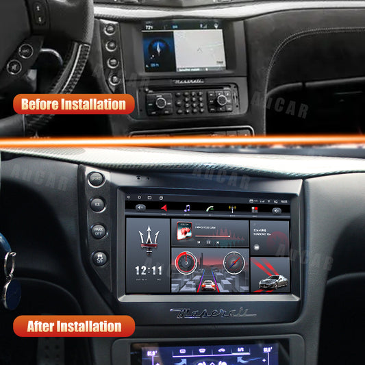 AuCAR Gen 4 8gb RAM 128/256gb ROM Android System Car Radio for Maserati GT/GC GranTurismo 2007 – 2017