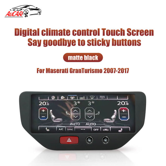 AuCAR Digital AirCon AC/C Panel for Maserati GT/GC GranTurismo 2007 – 2017 climate control
