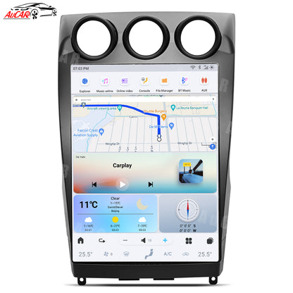 AuCar Tesla Android 13 14" Car Radio GPS Navigation For Nissan 350Z Z33 2002-2008