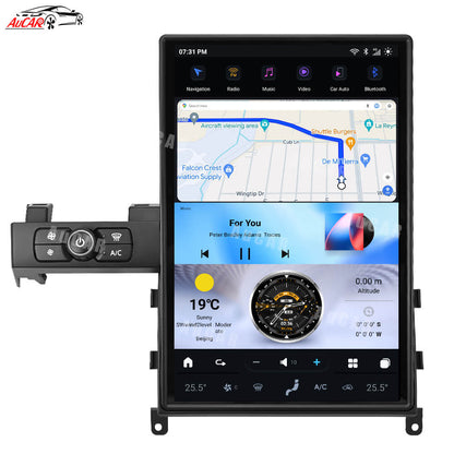 AuCar Tesla Android 11 14.5" Car Radio GPS Navigation For Nissan GTR R35 2008-2020