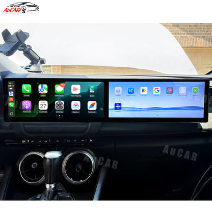 AuCAR Android 12.3" Car radio For Chevrolet Camaro 2016-2023 Dual Screen Digital instrument panel With android screen