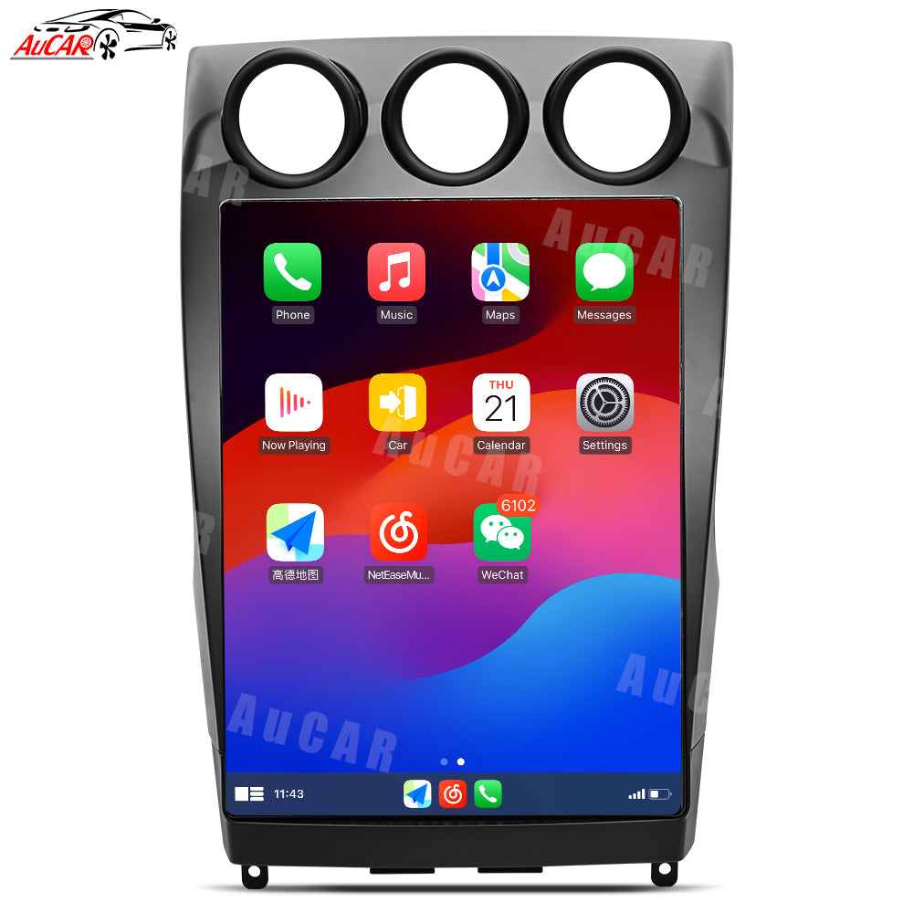 AuCar Tesla Android 13 14" Car Radio GPS Navigation For Nissan 350Z Z33 2002-2008