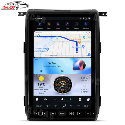 AuCar Tesla Android 13 14.4" Car Radio GPS Navigation For Ford F150 F250 Raptor 2009-2012