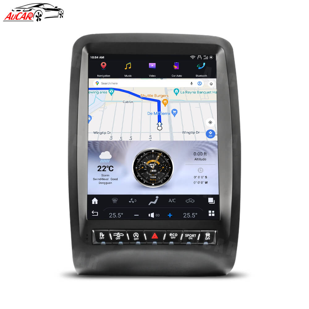 AuCar Tesla Android 13 12.1" Car Radio GPS Navigation For Dodge Durango 2010-2020
