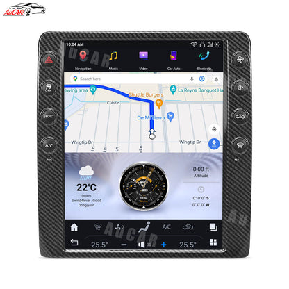 AuCar Tesla Android 13 12.1" Car Radio GPS Navigation For Dodge Challenger 2008-2014