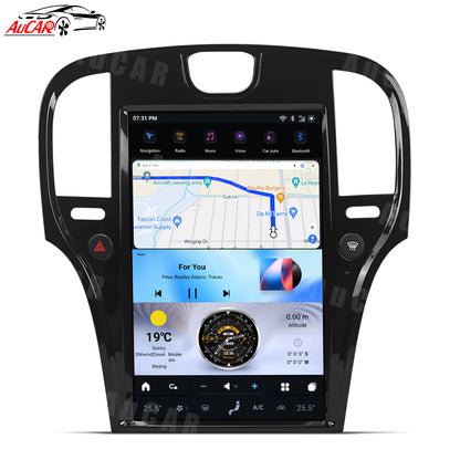 AuCar Tesla Android 13 14.5" Car Radio GPS Navigation For Chrysler 300C 2011-2022