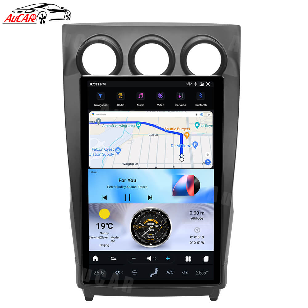 AuCar Tesla Android 13 14.5" Car Radio GPS Navigation For Nissan 350Z Z33 2002-2008