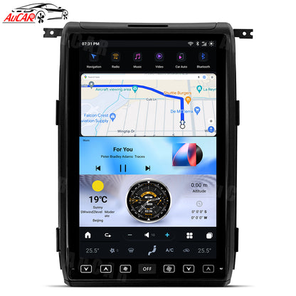 AuCar Tesla Android 13 14.4" Car Radio GPS Navigation For Ford F150 2013-2014