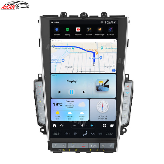 OPEN BOX AuCar Tesla Android 13 13.6" Car Radio GPS Navigation for Infiniti Mark7 Q50 Q50L Q60 Q60L 2020-2022
