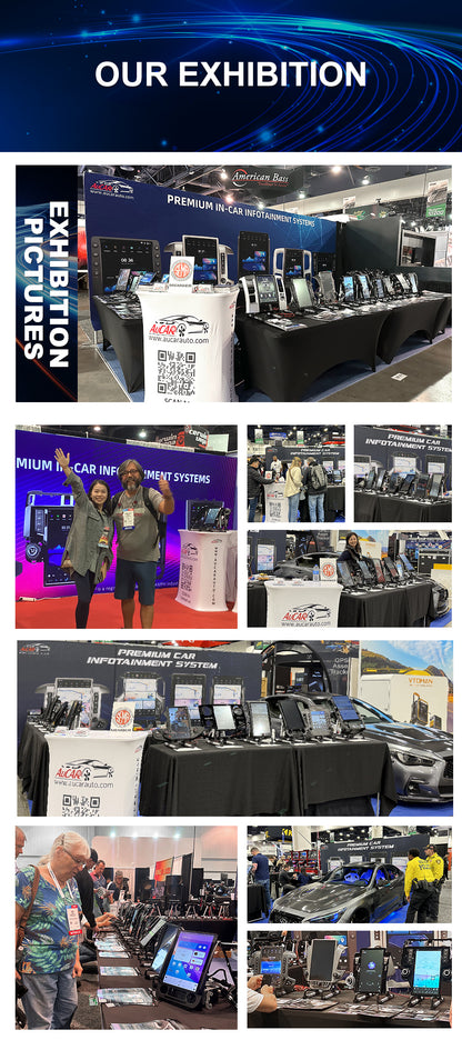 AuCAR Android 12.3" Car radio For Chevrolet Camaro 2016-2023 Dual Screen Digital instrument panel With android screen