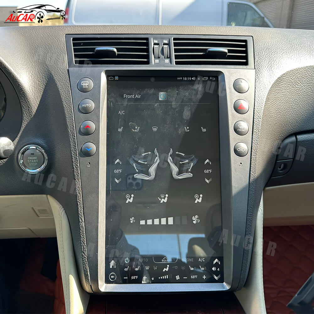 AuCar Tesla Android 12 13.6" Car Radio GPS Navigation For Lexus GS300 350 430 450h 460 2005-2011