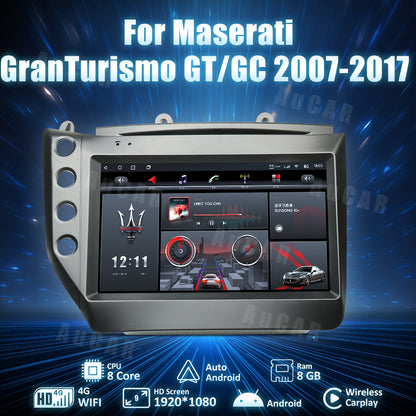 AuCAR Gen 4 8gb RAM 128/256gb ROM Android System Car Radio for Maserati GT/GC GranTurismo 2007 – 2017