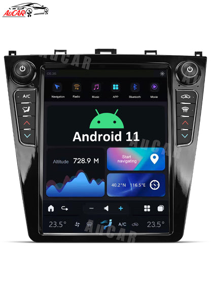 OPEN BOX AuCar Tesla Android 10.8" Car Radio GPS Navigation For Subaru WRX 2015-2021