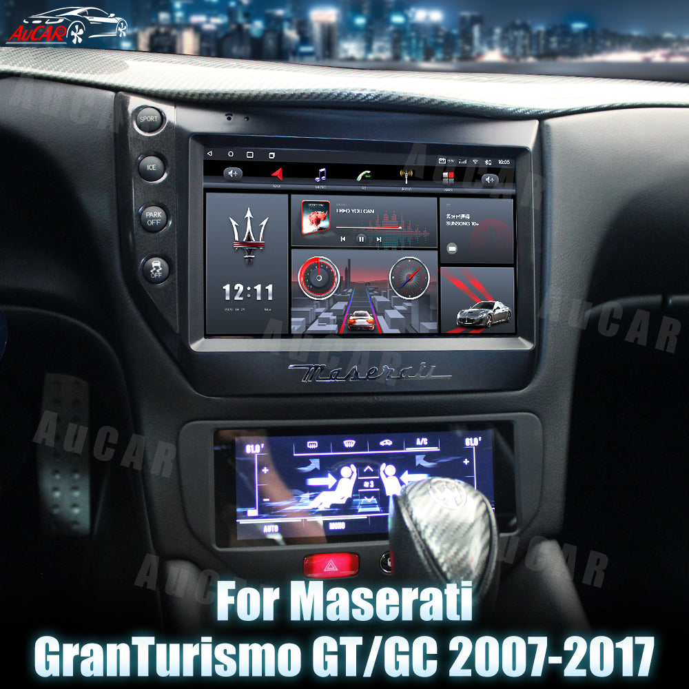 AuCAR Gen 4 8gb RAM 128/256gb ROM Android System Car Radio for Maserati GT/GC GranTurismo 2007 – 2017