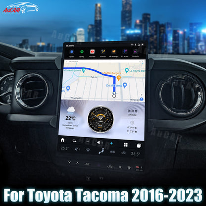 AUCAR Tesla Android 13 13.8" Car Radio GPS Navigation For Toyota Tacoma 2016-2023