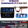AuCar 12.3'' Latest Android 12 Car Video Multimedia DVD Player GPS Navigation Stereo Head Unit For Maserati GranTurismo (07-17) 1:1 Style 2024