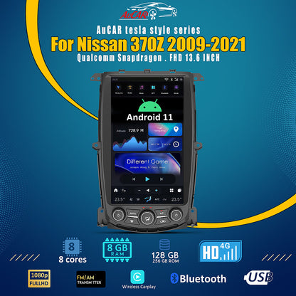 OPEN BOX AUCARAUTO 13.6“ Tesla Android System Car Radio Multimedia GPS Navigation For Nissan 370Z 2009-2021