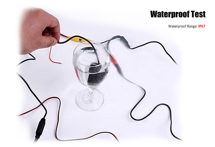 AuCAR Universal Back up Camera Reverse Camera Car Rear View Parking Camera HD Waterproof DC 12V Night Vision LED lights