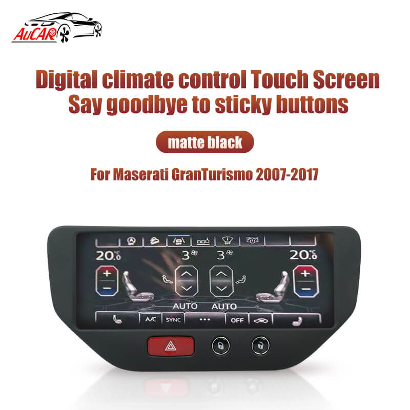 AuCAR Digital AirCon AC/C Panel for Maserati GT/GC GranTurismo 2007 – 2017 climate control